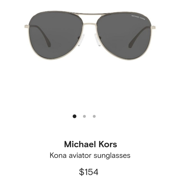 Michael Kors Collection Accessories - Michael Kors Kona Mirrored Aviator Sunglasses BNWT